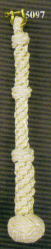 Ship's Bell Rustic Cotton Lanyards - Large 11½" For 7" - 12" Bell